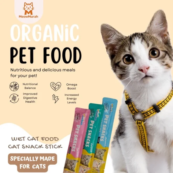 Cat Snack Cat Treat stick Chicken Tuna Salmon Beef |Jajan Kucing Snek Kucing 猫条